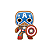 Funko Pop! Capitão América Gingerbread 933 - Imagem 2
