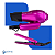 Kit Travel Shine Rosa Prancha + Secador Bivolt Philco - Imagem 6