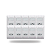 Kit 10 Interruptor com Tomada 10A 250V Branco Tramontina - Imagem 1