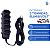 Extensão 5 Tomadas Slim 5m 10A Bivolt Preto Force Line - Imagem 3