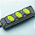 Tomada em Barra Robust 3T 20A Preto/Verde Fiolux - Imagem 5