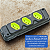 Tomada em Barra Robust 3T 20A Preto/Verde Fiolux - Imagem 4