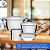 Conjunto 4 Peças Allegra Tramontina Aço Inox - Imagem 4