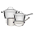 Conjunto 4 Peças Allegra Tramontina Aço Inox - Imagem 1