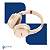 Fone de Ouvido Bluetooth Sem Fio Bege Philco PFO01BTG Wave - Imagem 6