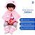 Boneca Bebe Reborn Laura Baby Sarah Shiny Toys - Imagem 2
