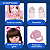 Boneca Bebe Reborn Laura Baby Gabriela Shiny Toys - Imagem 3