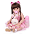 Boneca Bebe Reborn Laura Baby Gabriela Shiny Toys - Imagem 1