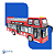 Ônibus de Turismo Dois Andares com Luz e Som Shiny Toys - Imagem 6