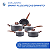 Conjunto de Panelas 5 Peças Smart Plus Granito Brinox - Imagem 3