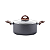 Caçarola 22cm Ceramic Life Smart Plus Granito Brinox - Imagem 1