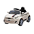 Carro Elétrico Infantil Fiat 500 12V Branco Zippy Toys - Imagem 1