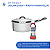 Kit Panela Solar 20cm Inox + Pasta para Polir Tramontina - Imagem 4