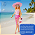 Barbie Fashion Dia de Praia Malibu HPL73 Mattel - Imagem 4