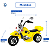 Mini Moto Elétrica 6V Amarelo Zippy Toys - Imagem 4