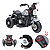 Mini Moto Elétrica Harley Davidson 6V Prata Zippy Toys - Imagem 1