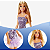 Boneca Barbie Fashionista Vestido Glitter Loira Mattel HJR93 - Imagem 1