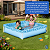 Piscina Infantil Quadrada Estrutural Pvc 400 Litros - Mor - Imagem 9