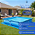Piscina infantil quadrada Estrutural PVC 1500 litros Mor - Imagem 7