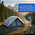 Barraca Camping Luna Para 8 Pessoas Impermeável Azul - Mor - Imagem 9