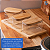 Conjunto 3 Potes Vidro Tampa E Bandeja Bambu Wolff 33cm - Imagem 4