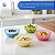 Kit 4 Potes Tigelas Bowls Plástico Coloridos 370ml Colorido - Imagem 6