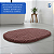 Tapete Algodão Oval P/banheiro Lavabo Quarto Closet 40x60cm - Imagem 8
