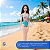 Boneca Barbie Praia Oriental Maiô Fashion HXX51 - Imagem 6
