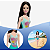 Boneca Barbie Praia Oriental Maiô Fashion HXX51 - Imagem 1