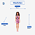 Boneca Barbie Fashion Morena Vestido Rosa Hrh09 - Mattel - Imagem 3