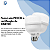 Lâmpada Led Alta Potência Super Bulbo 20w Branco Frio Elgin - Imagem 5