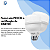 Lâmpada Led Alta Potência Super Bulbo 40w Branco Frio Elgin - Imagem 5