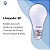 Lâmpada Bulbo Led 9w Elgin 6500k Branco Frio Bivolt - Imagem 8