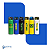 Garrafa Squeeze Água 800ml Com Trava Brasil Cores Sortidas - Imagem 9