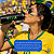 Garrafa Squeeze Água 800ml Com Trava Brasil Cores Sortidas - Imagem 8