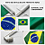 Kit Bandeira Do Brasil Para Janela Carro 5 UNID - Imagem 6