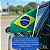 Kit 10 Bandeira Brasil P/ Vidro Janela Carro Copa Do Mundo - Imagem 3