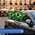 Kit 10 Bandeira Brasil P/ Vidro Janela Carro Copa Do Mundo - Imagem 7