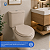 Assento Sanitário Oval Roma Creme Alumasa - Imagem 6