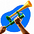 Buzina De Ar Vuvuzela Brasil Copa Do Mundo 2026 Amarelo - Imagem 5