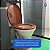 Assento Sanitário Almofadado Universal Alumasa Caramelo Oval - Imagem 3