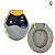 Assento Sanitário Oval Alumasa Universal Cinza Claro - Imagem 8