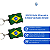 Kit 05 Unidades Chaveiro Emborrachado Brasil Copa 2026 - Imagem 2