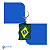 Kit 10 Unid Chaveiro Emborrachado Brasil Copa Do Mundo 2026 - Imagem 9