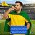 Corneta Buzina Vuvuzela  Verde E Amarela Copa do Mundo 2026 - Imagem 3