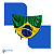 Bandeira Capô Carro Brasil 120x160cm Copa 2026 Elastano - Imagem 9