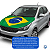 Bandeira Capô Carro Brasil 120x160cm Copa 2026 Elastano - Imagem 4