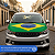 Bandeira Capô Carro Brasil 120x160cm Copa 2026 Elastano - Imagem 6