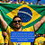 Kit 10 Unid Bandeira do Brasil Média Copa do Mundo 2026 - Imagem 3