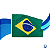 Kit 10 Unid Bandeira do Brasil Média Copa do Mundo 2026 - Imagem 5